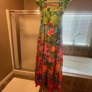 NWT Flying Tomato Floral Maxi Dress Size S